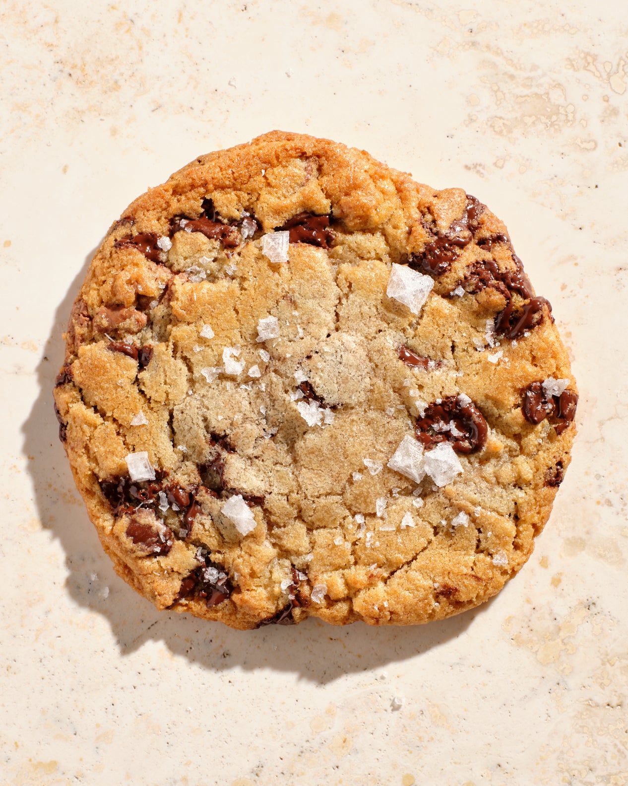 Chocolate Chunk Cookies with Maldon Sea Salt Sprinkle